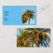 Palmbomen Visitekaartje (Voorkant / Achterkant)