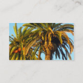 Palmbomen Visitekaartje (Achterkant)