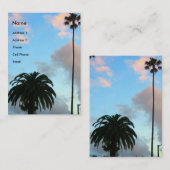 palmbomen visitekaartje (Voorkant / Achterkant)