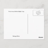 Palmbomen, Wadi el Adjal, Libië Briefkaart (Achterkant)