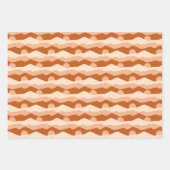 Palmbomen, woestijn berg zonsondergang, cactussen inpakpapier vel (Voorkant 2)