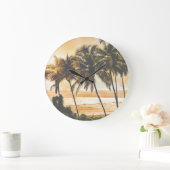 Palmbomen Zonsondergang: Goa  Grote Klok (Huis)