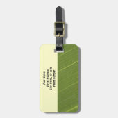 Palmbomenblad Label voor Bagage Bagagelabel (Voorkant verticaal)