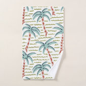 Palmbomenpatroon Bad Handdoek (Handdoek)