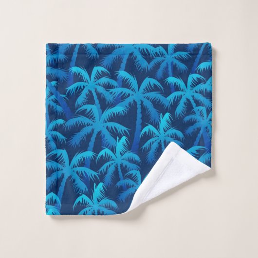 Palmbomenpatroon Bad Handdoek (Wasdoekje)