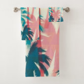 Palmbomenpatroon Bad Handdoek (Insitu)