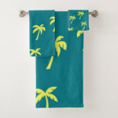 Palmbomenpatroon Bad Handdoek (Insitu)