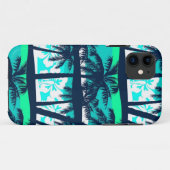 Palmbomenpatroon Case-Mate iPhone Case (Achterkant (horizontaal))