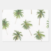 Palmbomenpatroon Inpakpapier Vel (Voorkant 3)