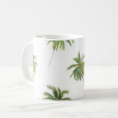 Palmbomenpatroon Koffiemok (Voorkant links)