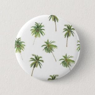 Palmbomenpatroon Ronde Button 5,7 Cm