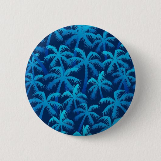 Palmbomenpatroon Ronde Button 5,7 Cm (Voorkant)