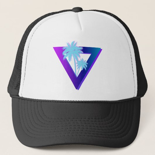 PALMBOODSCHERM VAN DE PALM VAN DE TERUGGAVE SYNTHW TRUCKER PET (Voorkant)