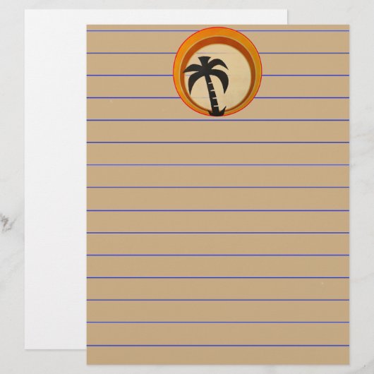 Palmboom (Voorkant / Achterkant)