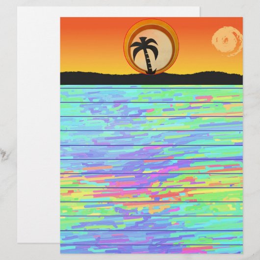 Palmboom (Voorkant / Achterkant)