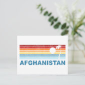 Palmboom Afghanistan Briefkaart (Staand voorkant)