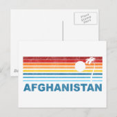Palmboom Afghanistan Briefkaart (Voorkant / Achterkant)