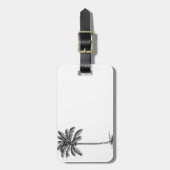 palmboom bagagelabel (Voorkant verticaal)