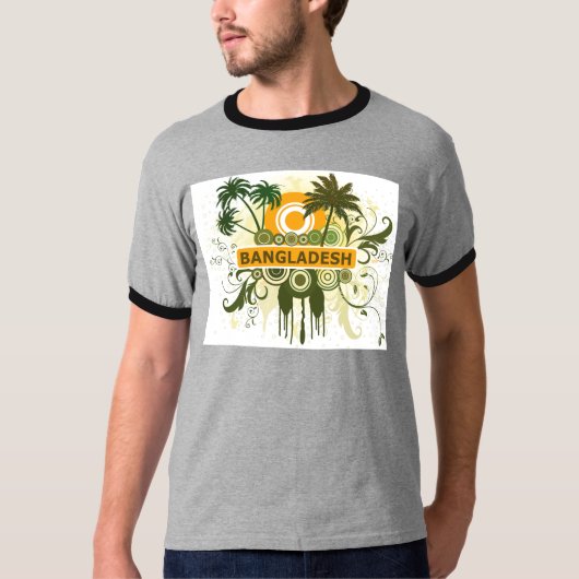Palmboom Bangladesh T-shirt (Voorkant)