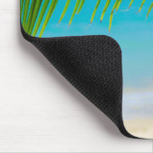 Palmboom Beach Mousepad Muismat (Hoek)