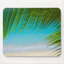 Palmboom Beach Mousepad