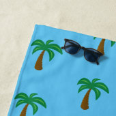 Palmboom - Beach Towel Strandlaken (In situ)