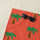 Palmboom - Beach Towel Strandlaken (In situ)