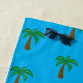Palmboom - Beach Towel Strandlaken (In situ)