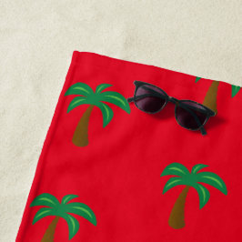 Palmboom - Beach Towel Strandlaken