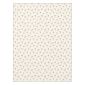 Palmboom Boho Kust Farmhouse Beige En Tan Tafelkleed (Voorkant)