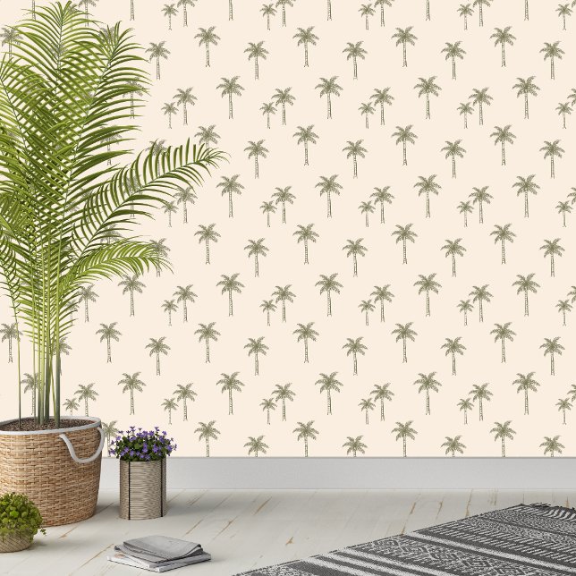 Palmboom Boho Kust Farmhouse Boheemse Behang (Creator heeft geüpload)