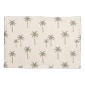 Palmboom Boho Kust Farmhouse Boheemse Kussensloop (Achterkant)