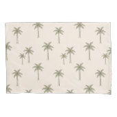 Palmboom Boho Kust Farmhouse Boheemse Kussensloop (Voorkant)