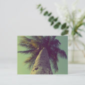 Palmboom Briefkaart (Staand voorkant)
