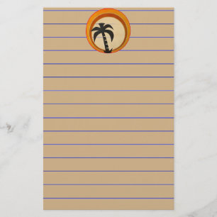 Palmboom Briefpapier
