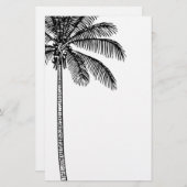  palmboom briefpapier (Voorkant / Achterkant)
