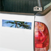 Palmboom Bumpersticker (Op Truck)