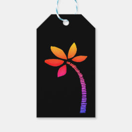 Palmboom Cadeaulabel