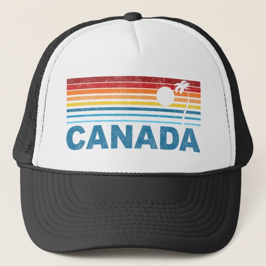 Palmboom Canada Trucker Pet (Voorkant)