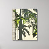 palmboom canvas afdruk (Voorkant)