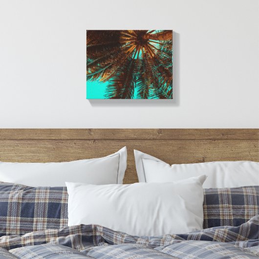 Palmboom Canvas Afdruk (Insitu (Slaapkamer))