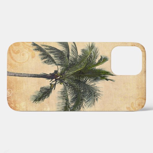 Palmboom Case-Mate iPhone Case (Achterkant (horizontaal))