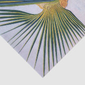 Palmboom en vogel van Joseph Stella Tissuepapier (Detail)