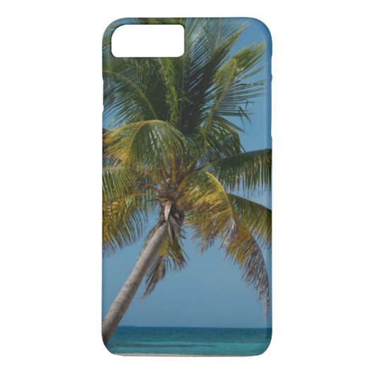 Palmboom en wit zandstrand  2 Case-Mate iPhone case (Achterkant)