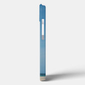 Palmboom en wit zandstrand Case-Mate iPhone case (Achterkant / Links)