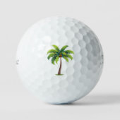 Palmboom Golfballen (Voorkant)