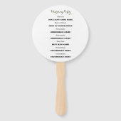 Palmboom Handwaaier (Achterkant)