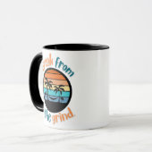 Palmboom Hangmat Koffiemok Mok (Voorkant links)