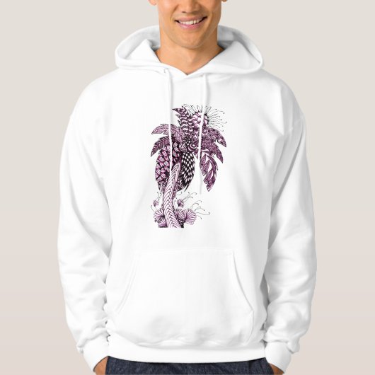 Palmboom Hoodie (Voorkant)