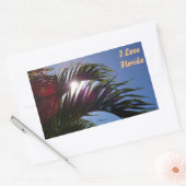Palmboom Ik hou van Florida Stickers (Envelop)